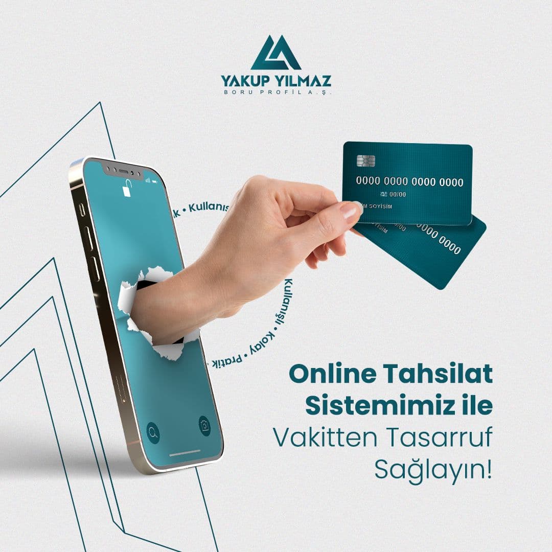 Müşterilerimizin ödemelerini hızlı, güvenli ve kolay bir şekilde gerçekleştirebilmeleri için online tahsilat sistemimizi kullanın